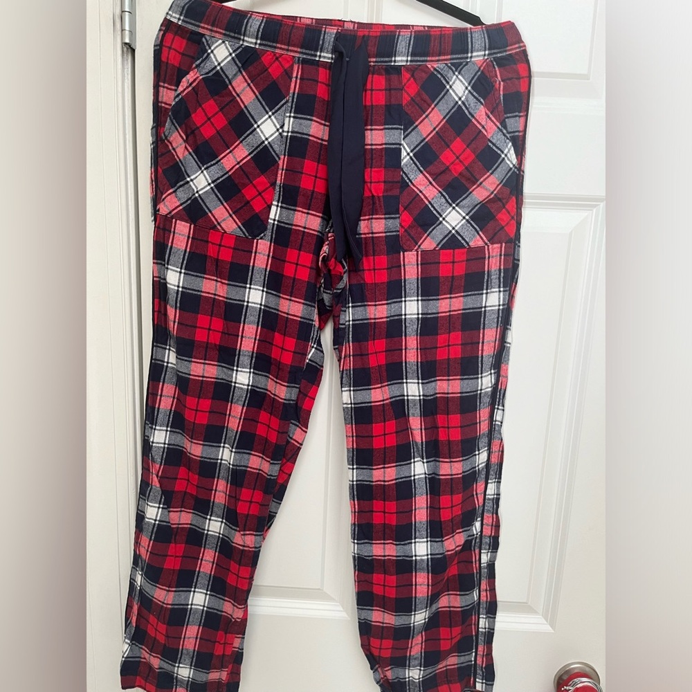 Plaid Christmas pjs